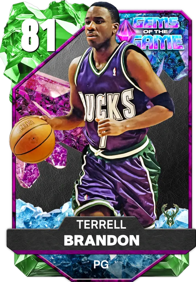 (EMERALD) Terrell Brandon (81 OVR)