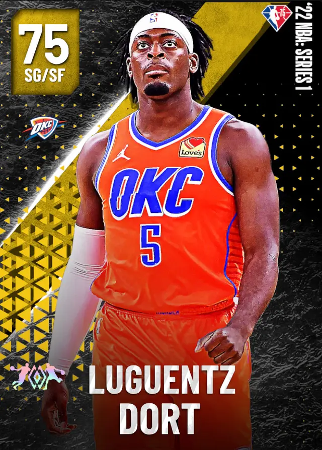 (GOLD) Luguentz Dort (75 OVR)