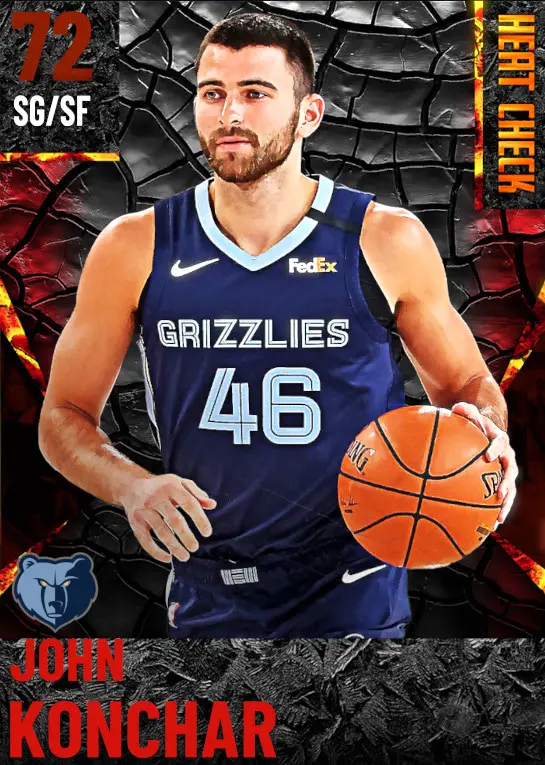 72 John Konchar | Memphis Grizzlies