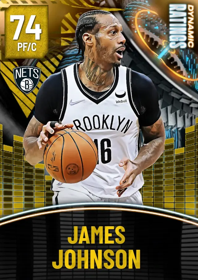 (GOLD) James Johnson (74 OVR)