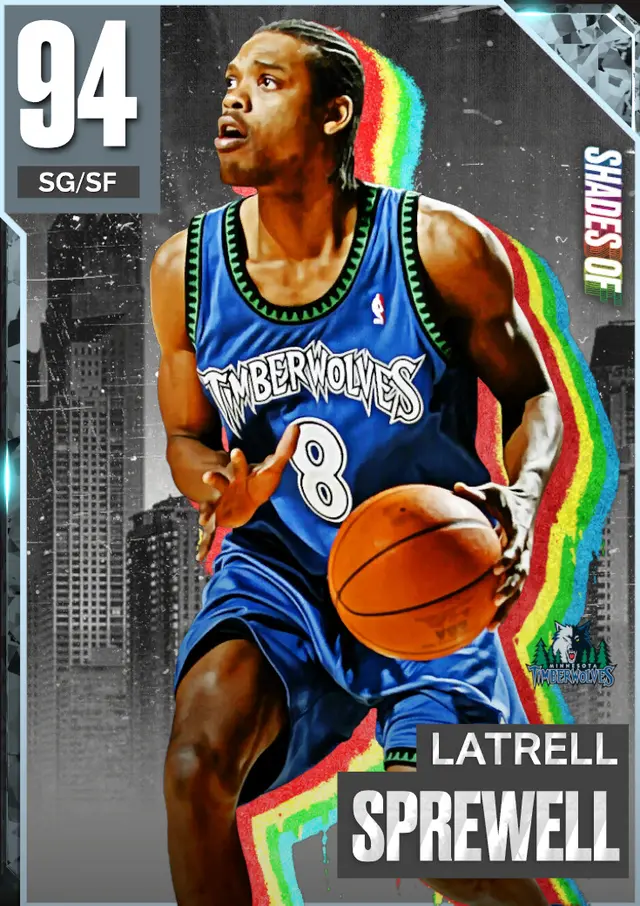(DIAMOND) Latrell Sprewell (94 OVR)