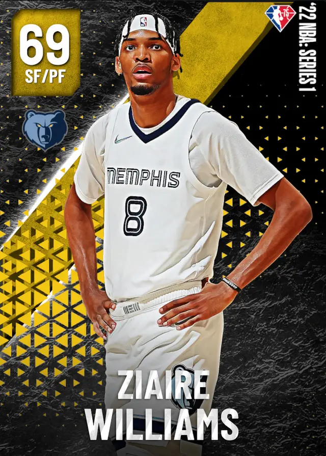 (GOLD) Ziaire Williams (69 OVR)