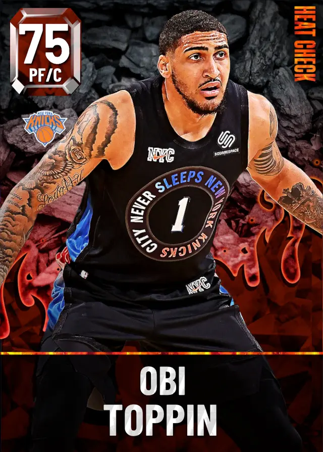 (GOLD) Obi Toppin (75 OVR)