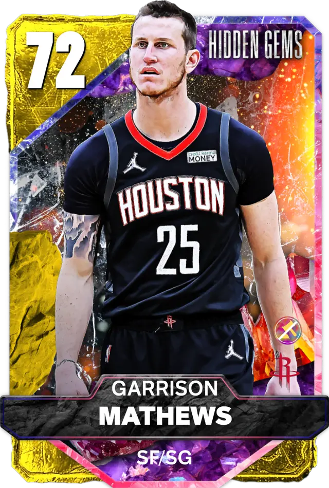 (GOLD) Garrison Mathews (72 OVR)