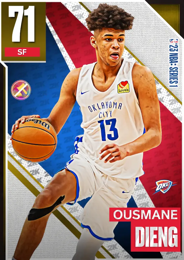 (GOLD) Ousmane Dieng (71 OVR)