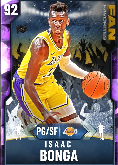(AMETHYST) Isaac Bonga (92 OVR)