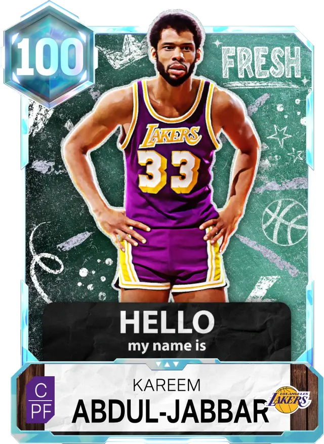 (100OVR) Kareem Abdul-Jabbar (100 OVR)
