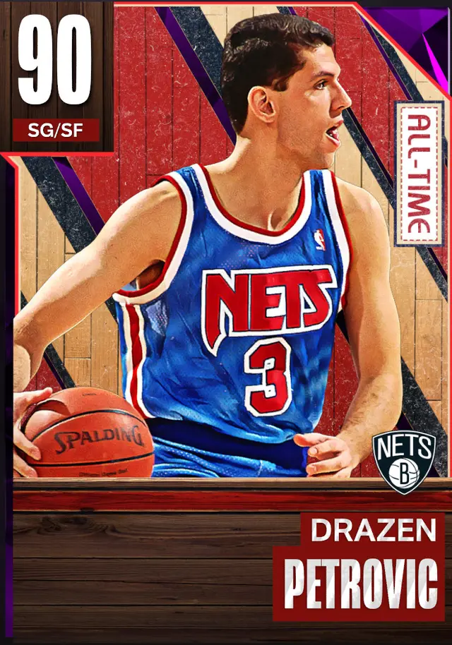 (AMETHYST) Drazen Petrovic (90 OVR)