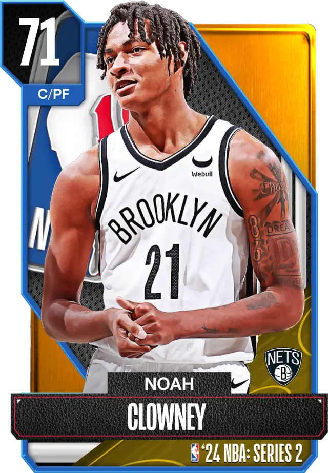 (GOLD) Noah Clowney (71 OVR)
