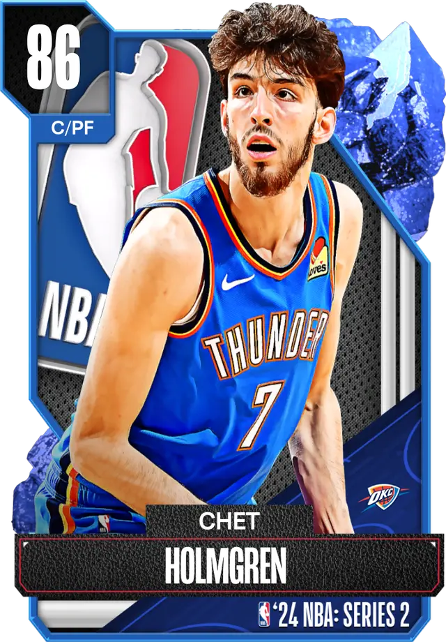 (SAPPHIRE) Chet Holmgren (86 OVR)