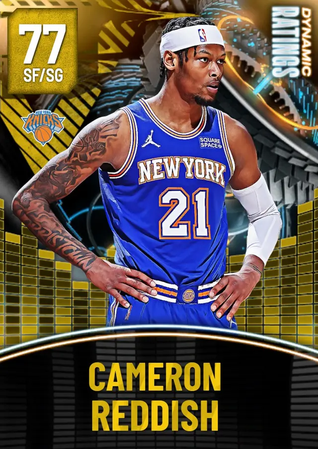 (GOLD) Cameron Reddish (77 OVR)