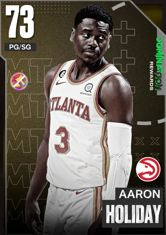 (GOLD) Aaron Holiday (73 OVR)