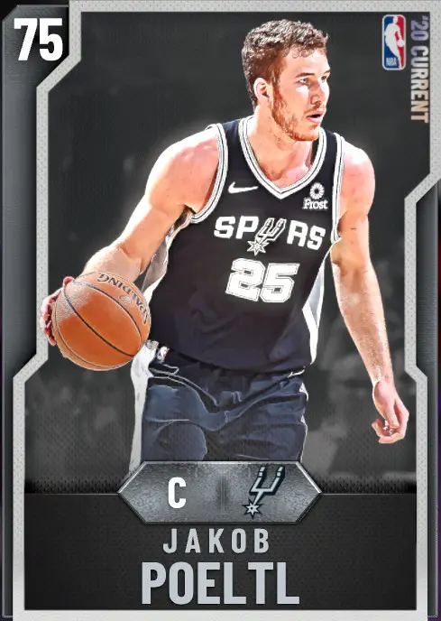 (SILVER) Jakob Poeltl (75 OVR)