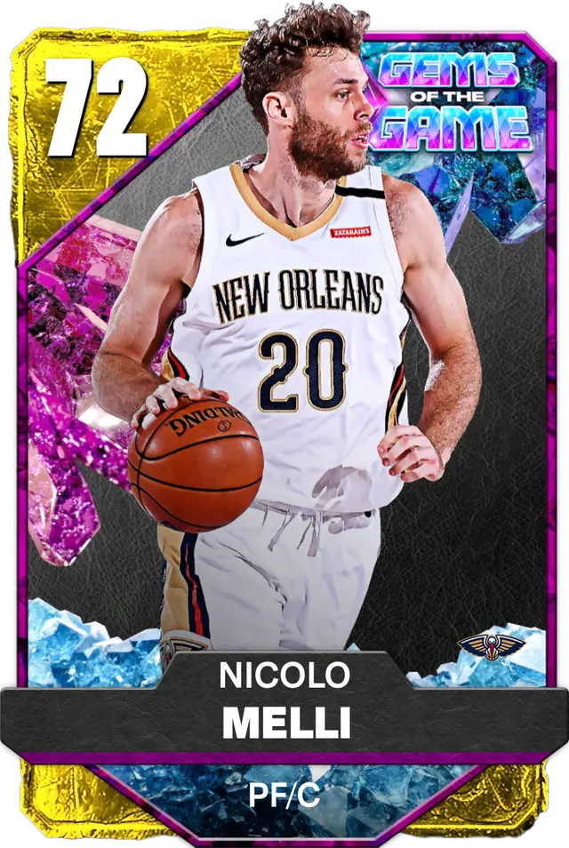 (GOLD) Nicolo Melli (72 OVR)