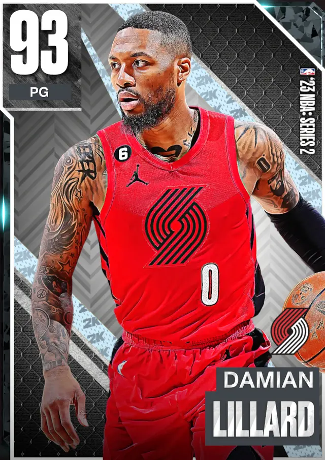 (DIAMOND) Damian Lillard (93 OVR)