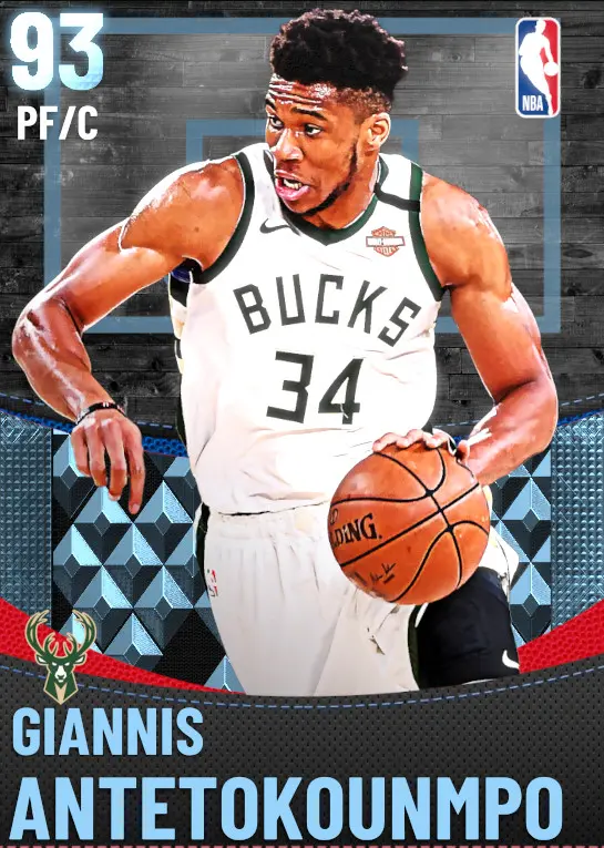 (DIAMOND) Giannis Antetokounmpo (93 OVR)