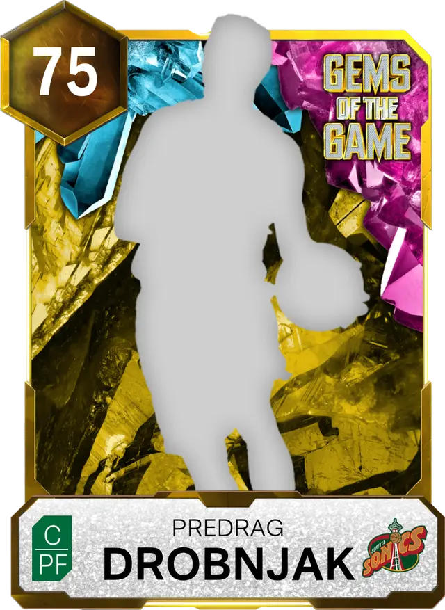 (GOLD) Predrag Drobnjak (75 OVR)