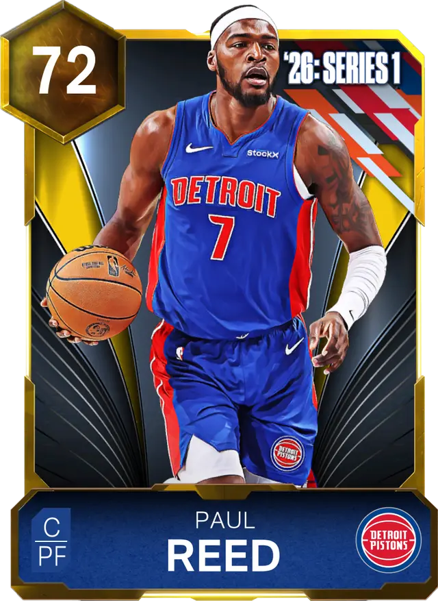 (GOLD) Paul Reed (72 OVR)