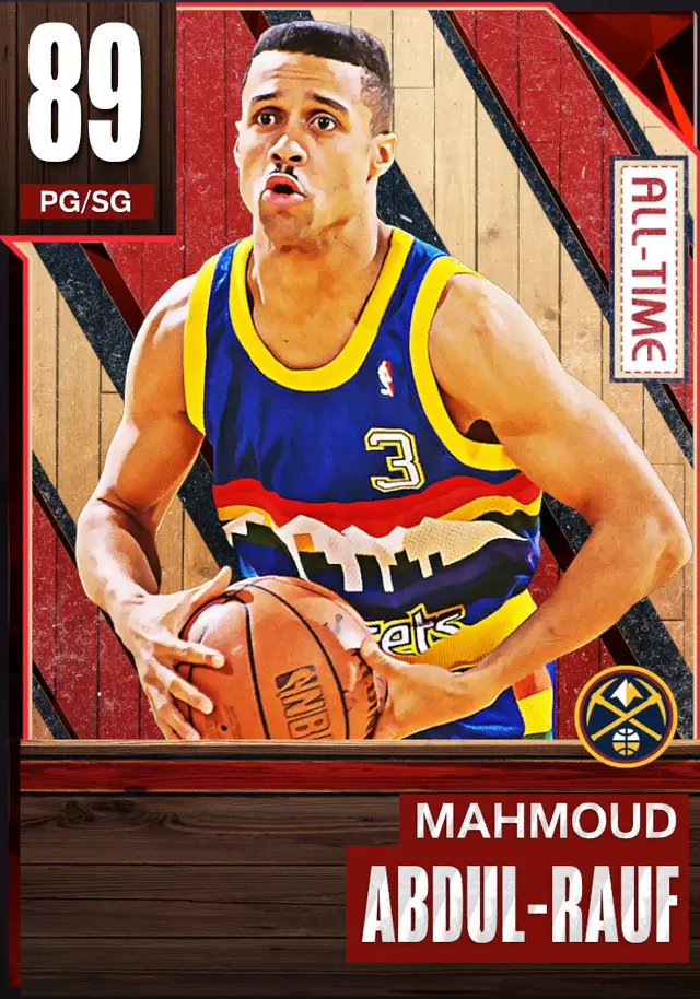 (RUBY) Mahmoud Abdul-Rauf (89 OVR)