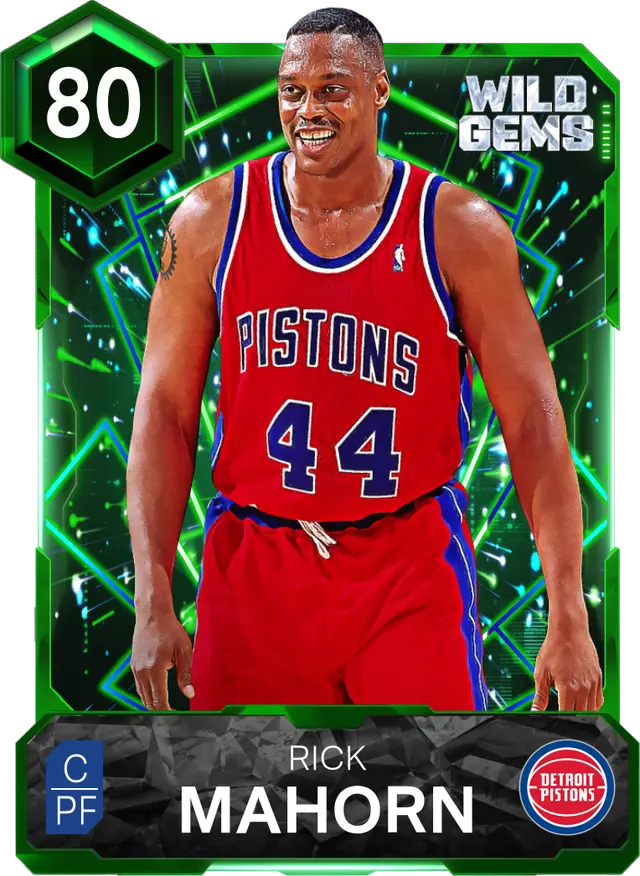 (EMERALD) Rick Mahorn (80 OVR)