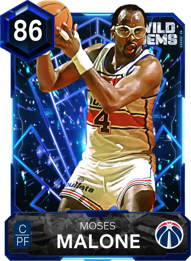 (SAPPHIRE) Moses Malone (86 OVR)