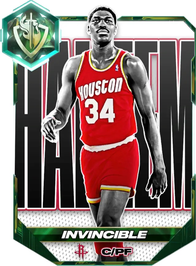 (INVINCIBLE) Hakeem Olajuwon (99 OVR)