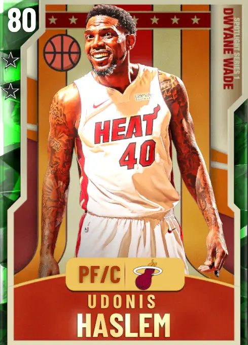 (EMERALD) Udonis Haslem (80 OVR)