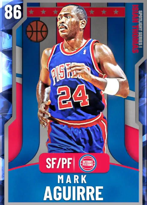 (SAPPHIRE) Mark Aguirre (86 OVR)