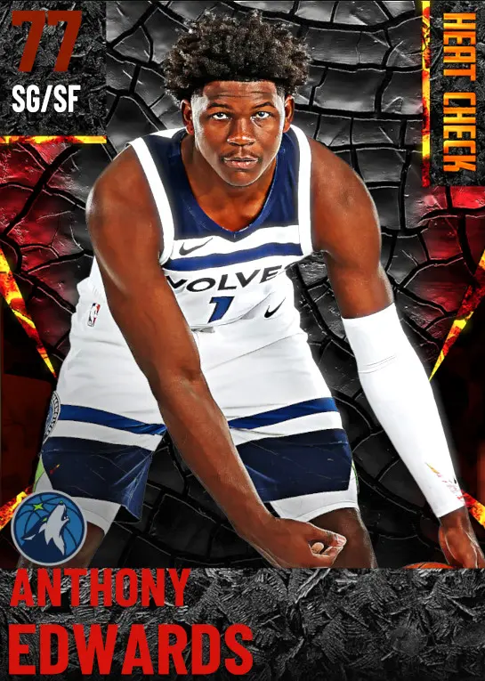 (GOLD) Anthony Edwards (77 OVR)