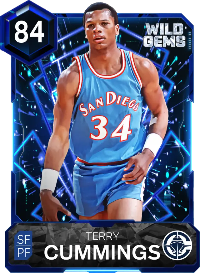 (SAPPHIRE) Terry Cummings (84 OVR)