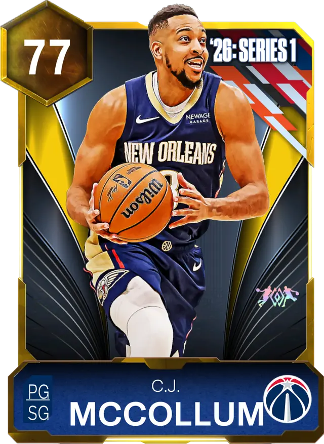(GOLD) C.J. McCollum (77 OVR)
