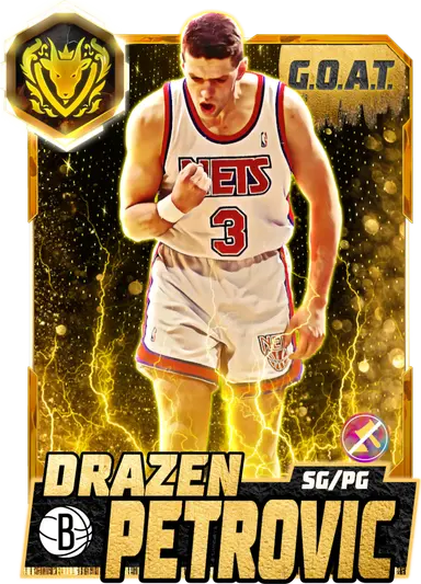 (GOAT) Drazen Petrovic (99 OVR)