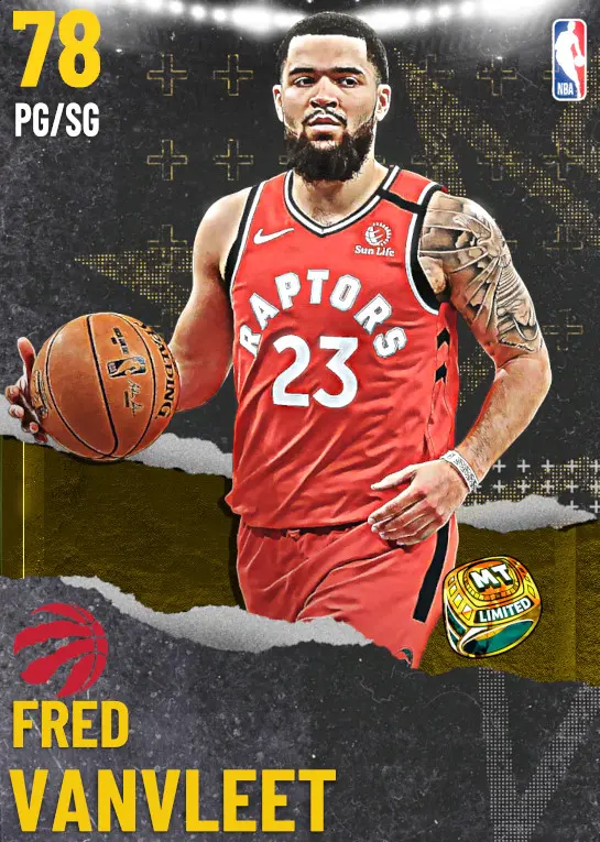 (GOLD) Fred VanVleet (78 OVR)