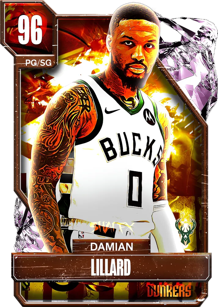 NBA 2K24 | 2KDB Custom Card (Damian Lillard(+1))