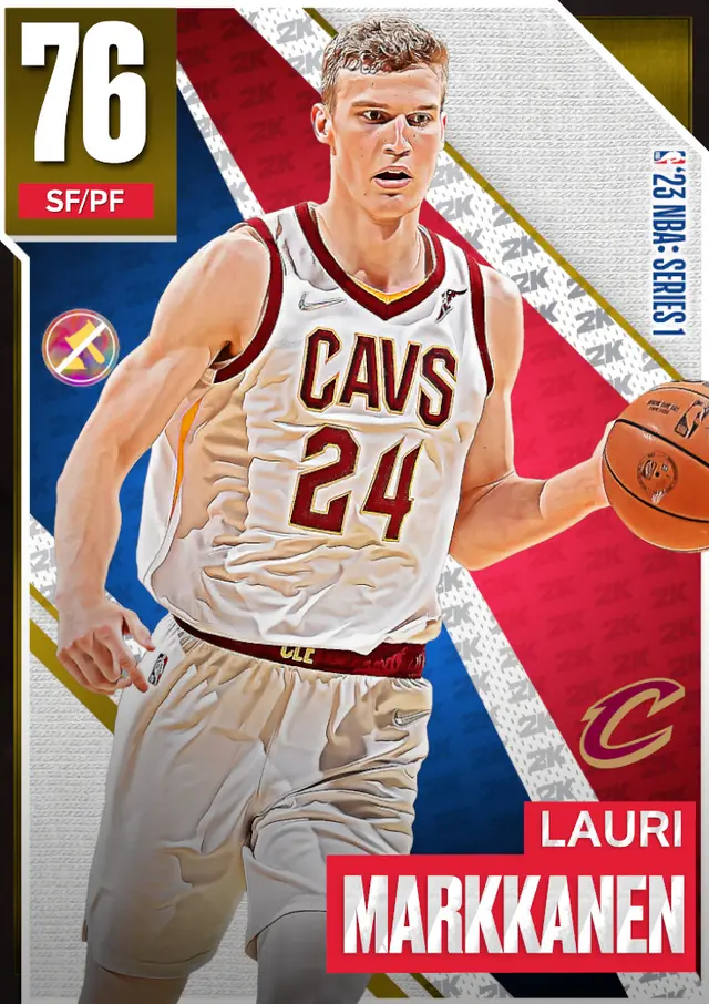 (GOLD) Lauri Markkanen (76 OVR)