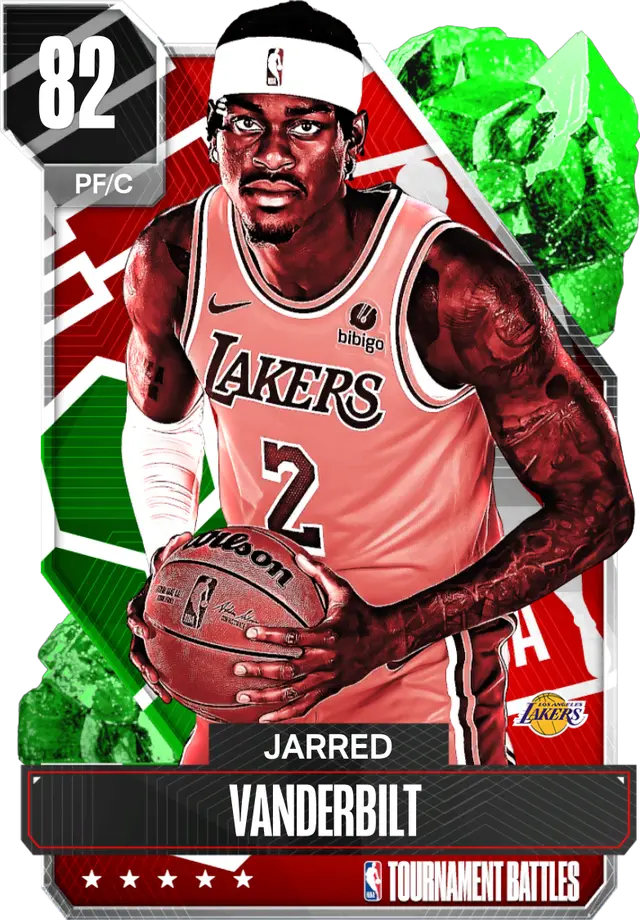 (EMERALD) Jarred Vanderbilt (82 OVR)