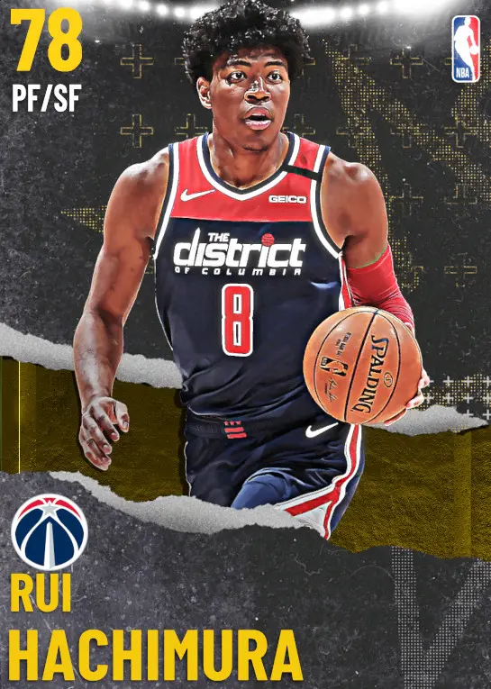 (GOLD) Rui Hachimura (78 OVR)