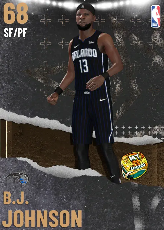 (BRONZE) B.J. Johnson (68 OVR)