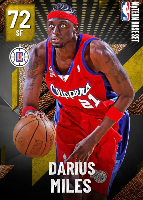 (GOLD) Darius Miles (72 OVR)