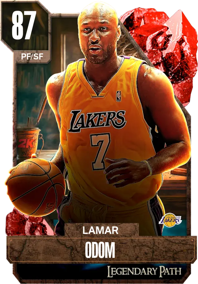 (RUBY) Lamar Odom (87 OVR)