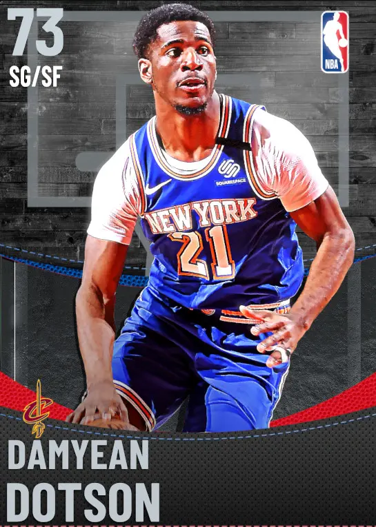 (SILVER) Damyean Dotson (73 OVR)