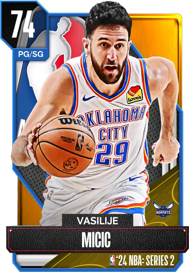 (GOLD) Vasilije Micic (74 OVR)