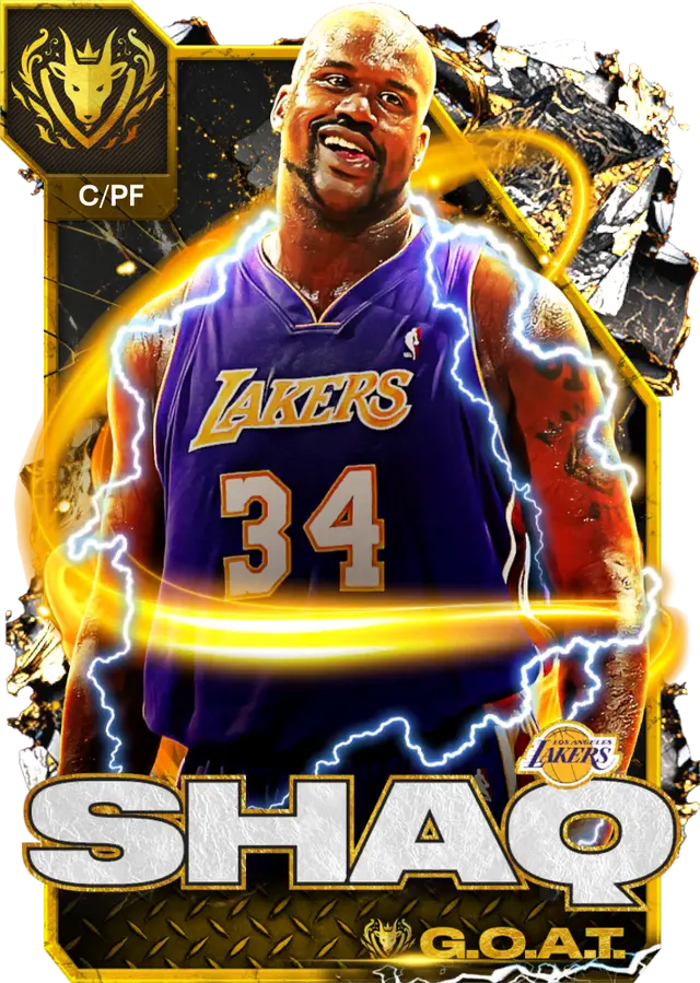 (GOAT) Shaquille O'Neal (99 OVR)
