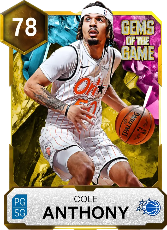 (GOLD) Cole Anthony (78 OVR)
