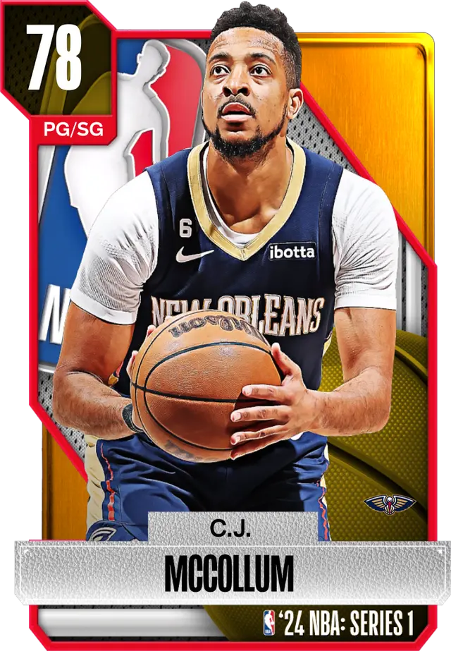 (GOLD) C.J. McCollum (78 OVR)