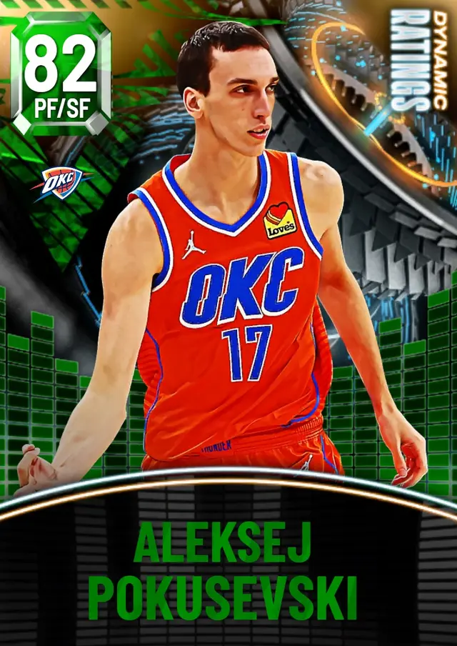 (EMERALD) Aleksej Pokusevski (82 OVR)