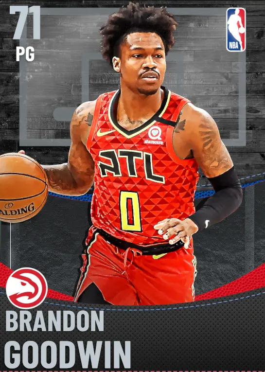 (SILVER) Brandon Goodwin (71 OVR)