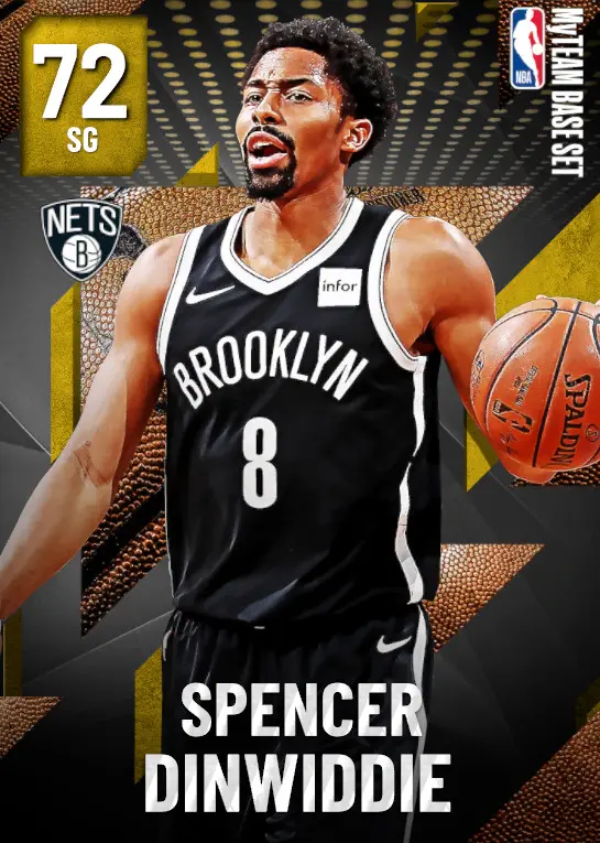 (GOLD) Spencer Dinwiddie (72 OVR)