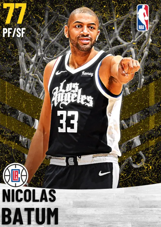 (GOLD) Nicolas Batum (77 OVR)