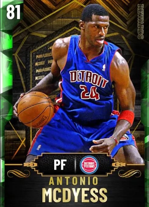 (EMERALD) Antonio McDyess (81 OVR)